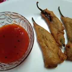 Chilli pakode A picture of Chilli pakode.