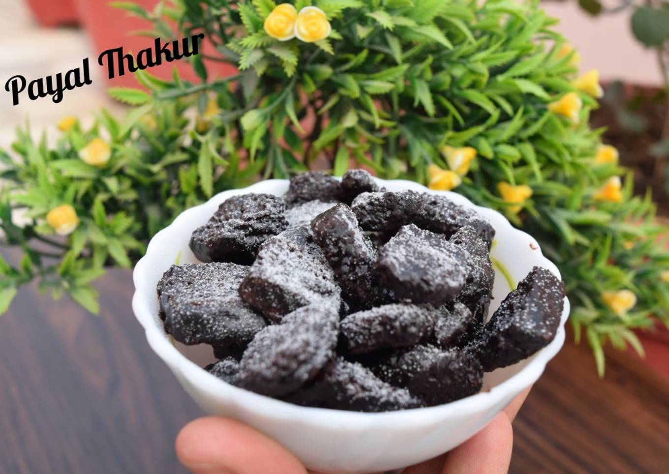 Chocolate bread popcorn