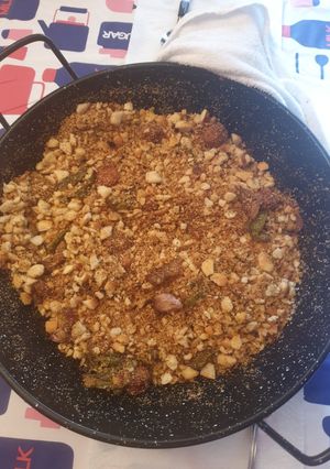 A picture of Jaén-Style Migas.