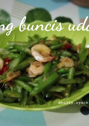 Foto resep Oseng buncis udang