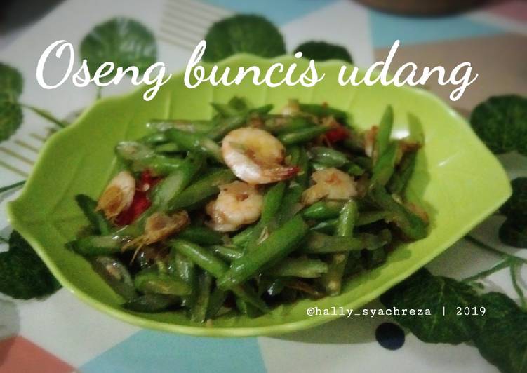 Oseng buncis udang