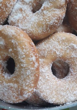 Una foto de Rosquitas o donas con harina pureza