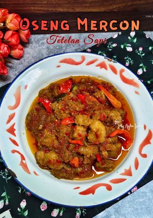 Foto resep Oseng Mercon Tetelan Sapi