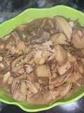 Gudeg nangka tanpa daun jati