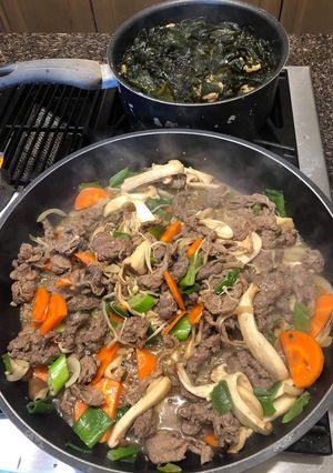 Hình của món Thịt Bò Xào Kiểu Hàn Quốc(Bulgogi).