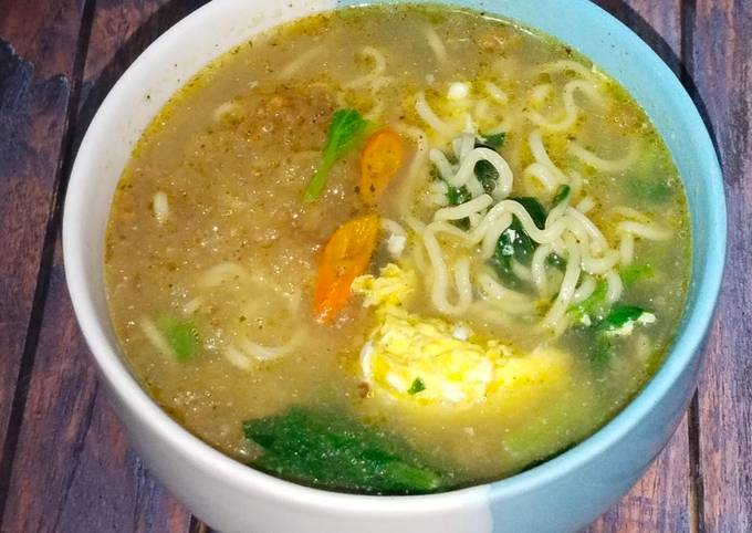 Resep Mie Rebus Patel Pake Telor Oleh Dapoer Mamake 👩‍🍳 Cookpad