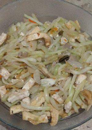 Foto resep Tumis Rambusa Tahu Huha