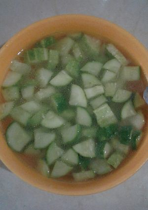 Foto resep Sayur timun bening