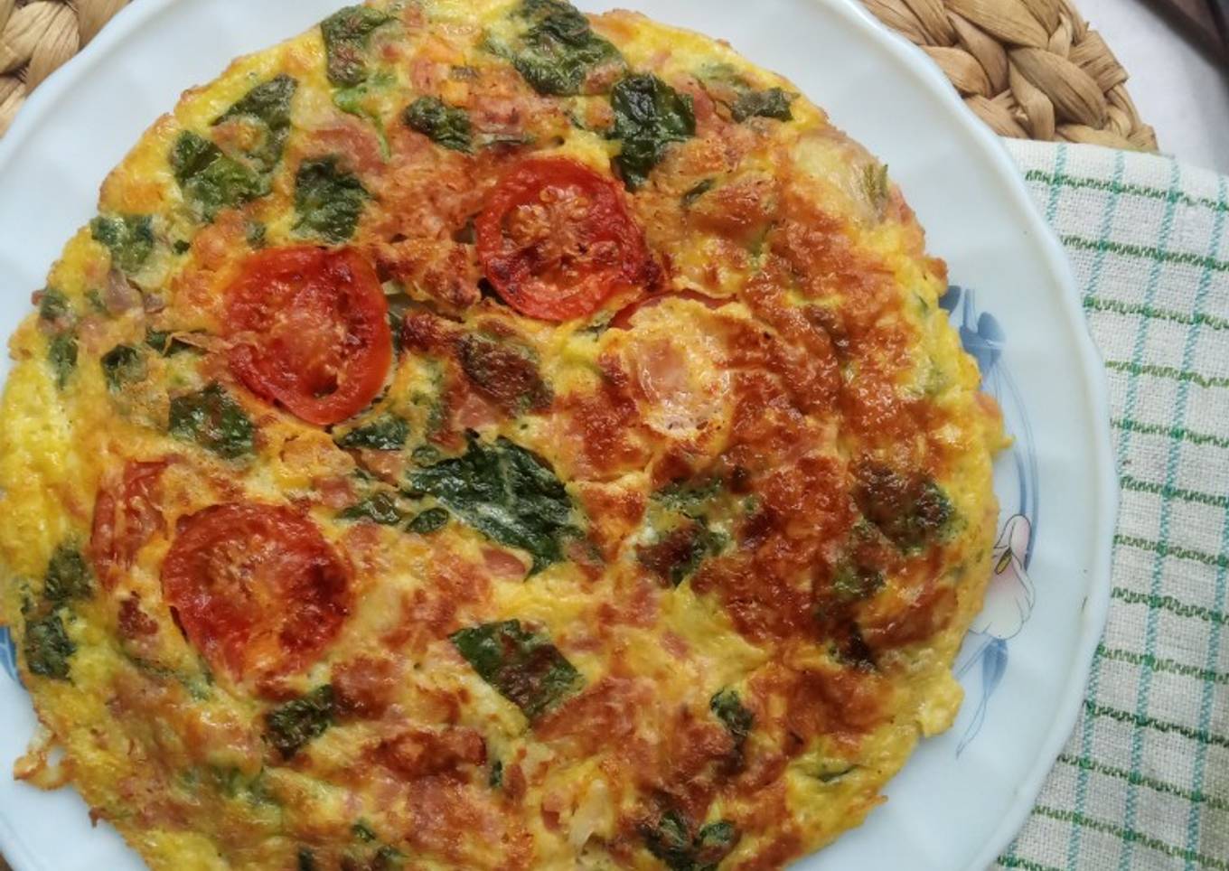 Resep Omelet Bayam Anti Gagal