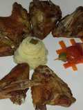 Alitas al horno