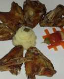 Alitas al horno