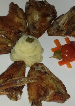 Una foto de Alitas al horno