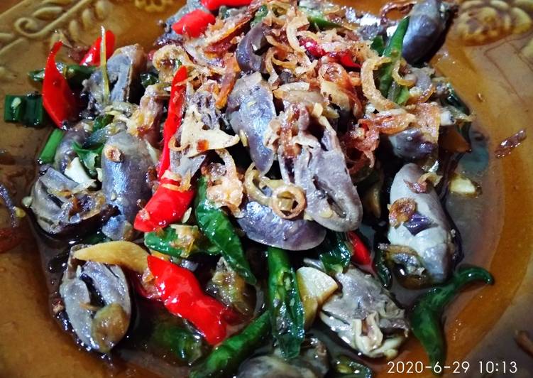 Resep Oseng jantung ayam yang Bikin Ngiler