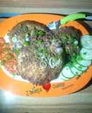 Hausa traditional pizza(bandashe)