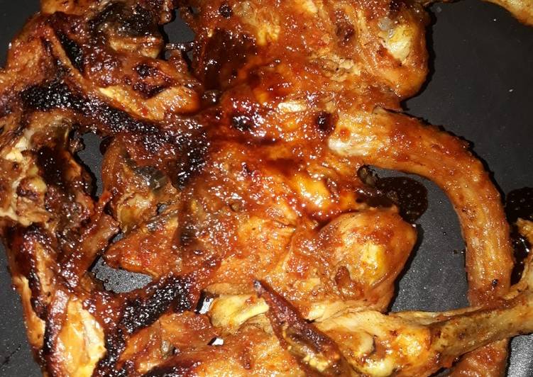 Langkah Mudah untuk Menyiapkan Ayam bakar happycall, Lezat Sekali