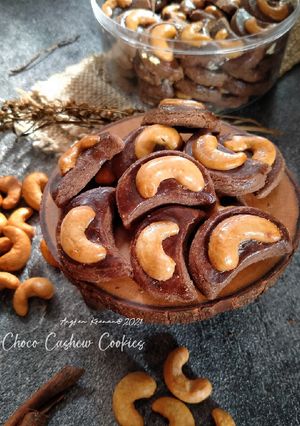 Foto resep Choco Cashew Cookies