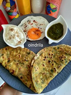 মেথি পরোটা (methi porota recipe in Bengali) রেসিপির প্রধান ছবি