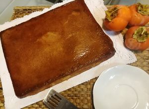 Foto principal de Flan de caqui 🌱vegetariana