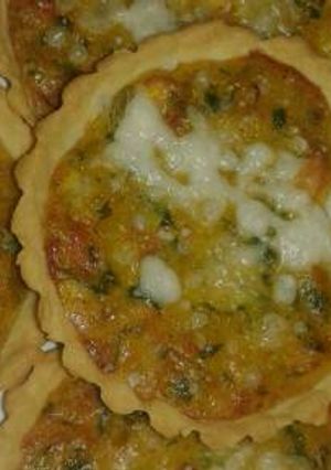 صورة لوصفة كيش صغير بلداند والجبن😋