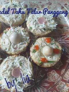 Foto resep Perkedel Tahu Telur Panggang