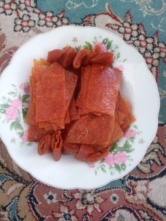 عکسی از دستور لواشک زردآلو