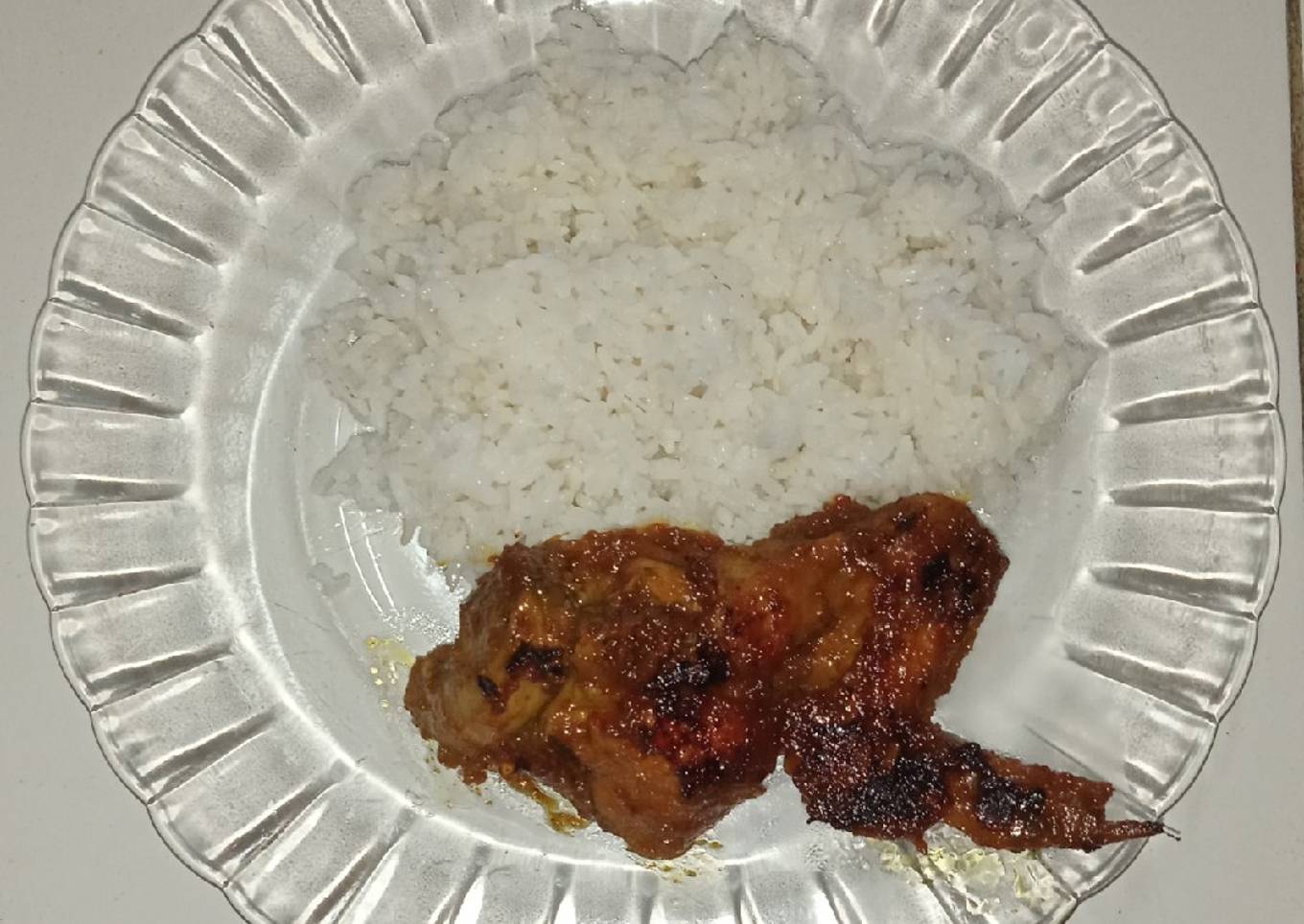 Ayam bakar pedas manis