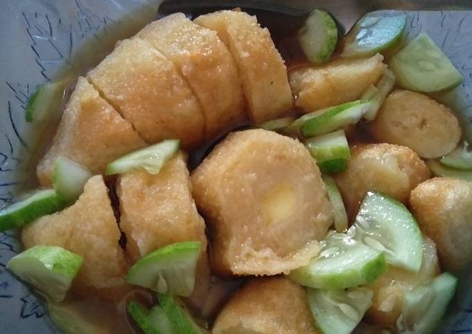 Langkah Mudah untuk Menyiapkan Pempek dos homemade, Sempurna
