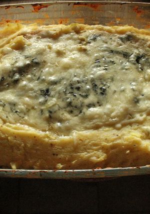 Una foto de Pezcau gratinau y de-mases