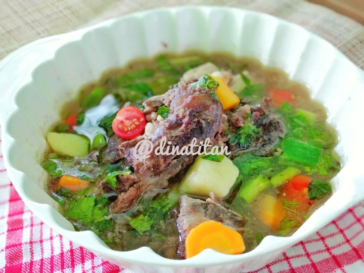 Cara Gampang Menyiapkan Resep Sop Tulang Sapi yang Bikin Ngiler Anti Ribet, Menggugah Selera