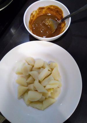 麻醬茭白筍（涼拌菜）（10分鐘快速料理）（簡單料理）（月底節約料理） 的食譜成品照片