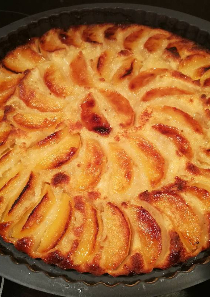 Una foto de Tarta de manzanas