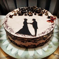 Chocolate Mousse Cake🎂 A picture of Chocolate Mousse Cake🎂.