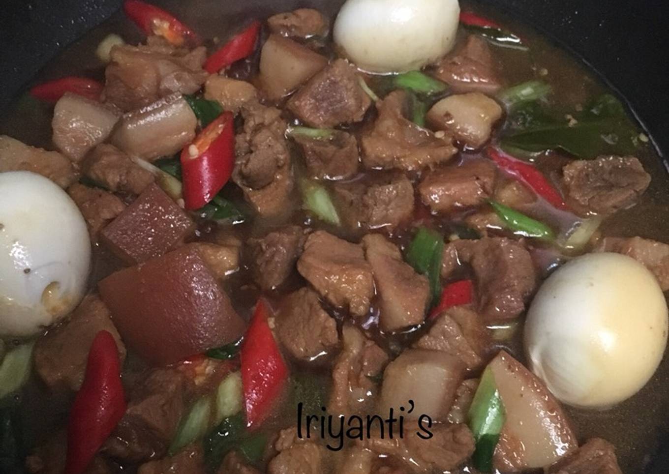 Babi Kecap (non halal)