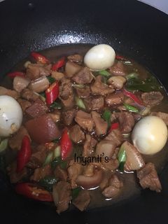 Foto resep Babi Kecap (non halal)