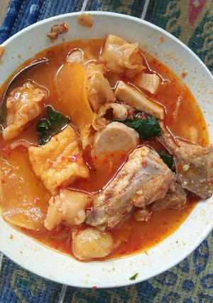 Foto resep Seblak Asli campur