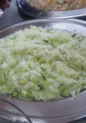 A picture of Steamed Cabbage#Weeklyjikonichallenge.