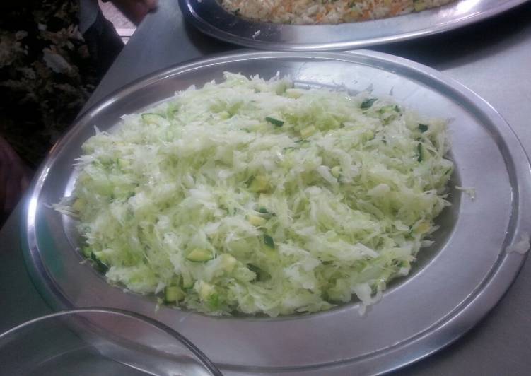 Easiest Way to Prepare Tasty Steamed Cabbage#Weeklyjikonichallenge