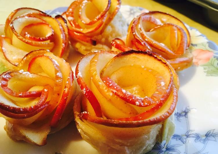 Simple Way to Make Super Quick Homemade Rose Apple Pie