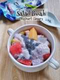 Salad Buah Yogurt Cimory ide takjil simpel segar
