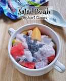 Salad Buah Yogurt Cimory ide takjil simpel segar