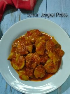 Foto resep Semur Jengkol Pedas
