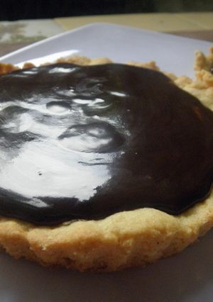 Una foto de Cubretorta de chocolate