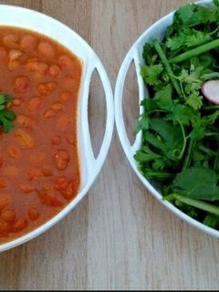 عکسی از دستور خوراک لوبیا چیتی