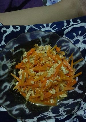 Foto resep Orak arik wortel