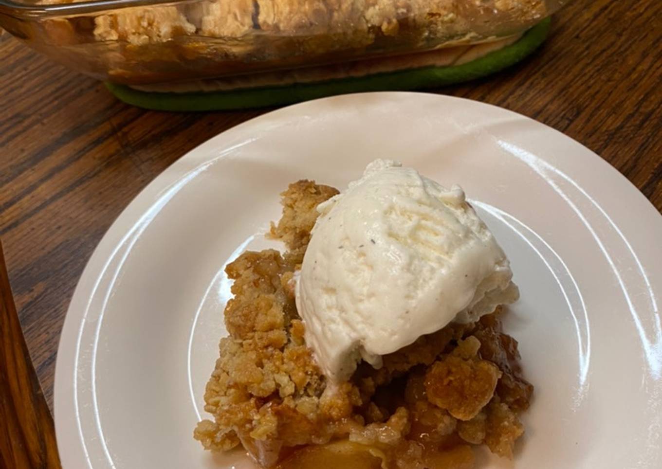 Fall apple crisp