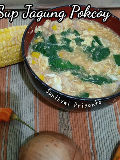 Foto resep 249. Sup Jagung Pokcoy