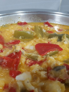 Una foto de Bacalao al ajo arriero en Tm5