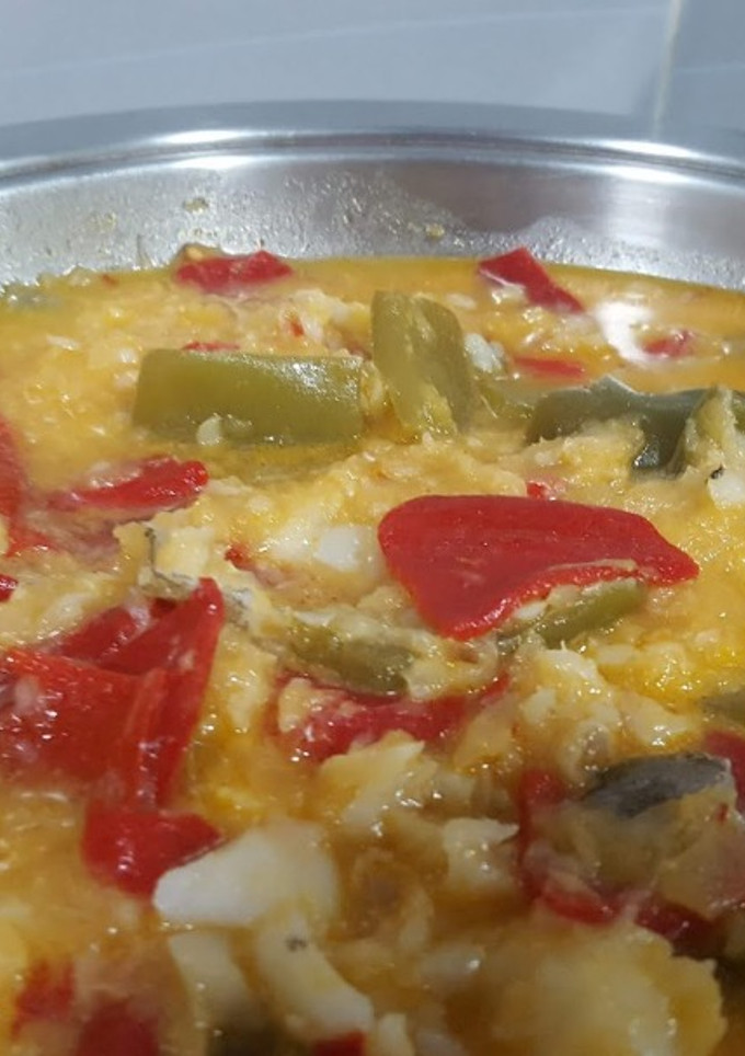 Una foto de Bacalao al ajo arriero en Tm5