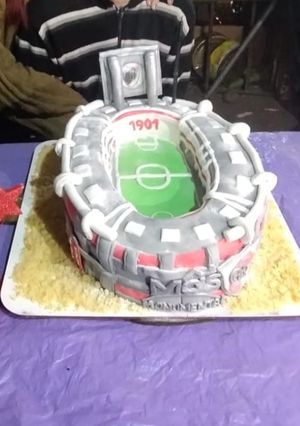 Una foto de Torta Mi monumental!!🏟️🏟️