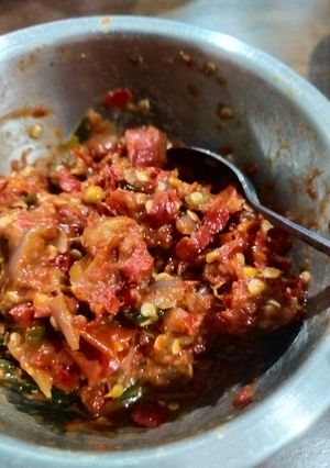 Foto resep Sambal Terasi Goreng Pedas